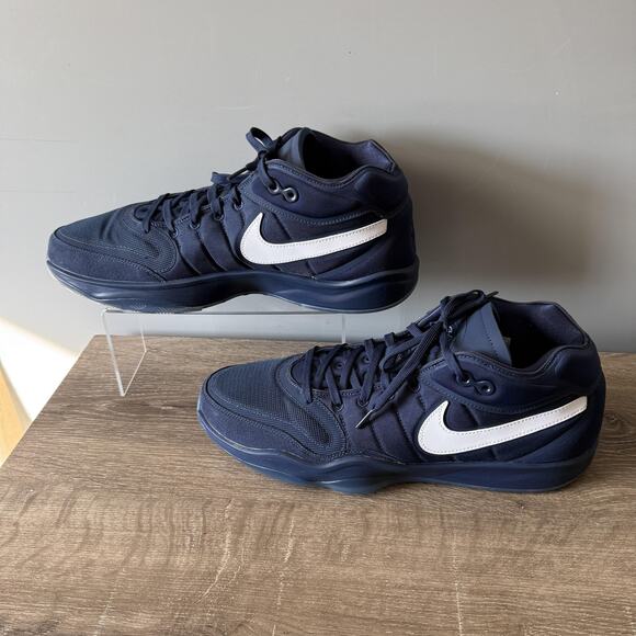 Nike Zoom GT Hustle 2 TB Mens Size 15 Navy Blue Basketball Shoes DX9190-401 main image 4